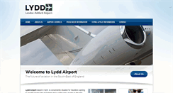 Desktop Screenshot of lydd-airport.co.uk